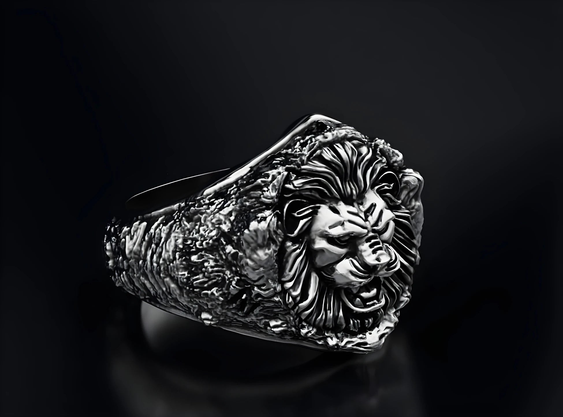 Artisan Sculpted Lion Ring Confectionery