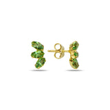 Boucles d'oreilles Marquise en argent sterling avec cristal Swarovski