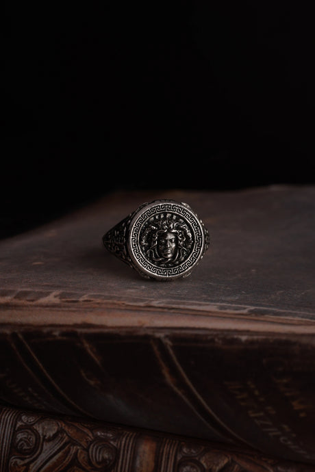 Premium Artisan Medusa Statement Ring