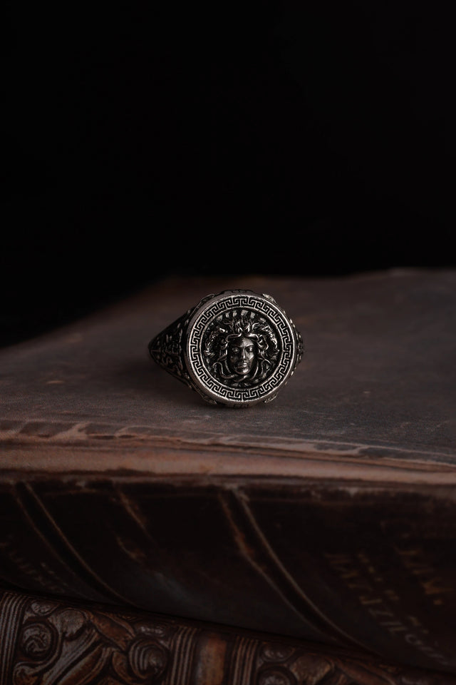 Premium Artisan Medusa Statement Ring