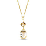 Delicate Sterling Silver Mini Pendant Necklace - Rounded Elegance