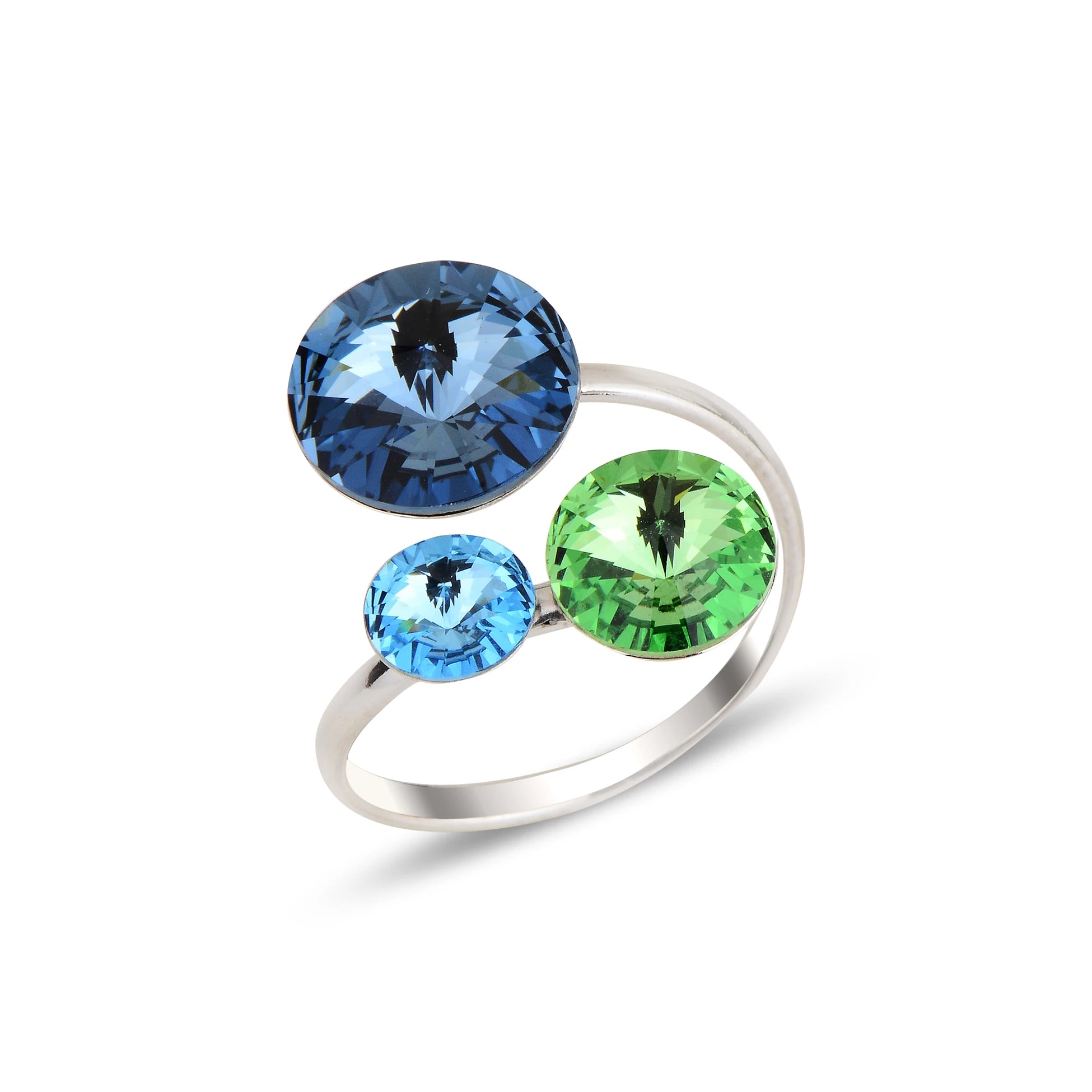 Contemporary Spiral Ring - Elegant Coiled Statement Piece