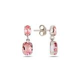 Exquisite Rounded Duo Earrings - Contemporary Elegance & Style