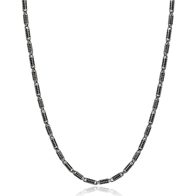 Sterling Silver Ares Link Chain Necklace