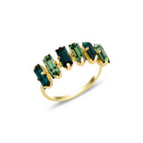 Elegant Baguette Ring - Minimalist Design for Everyday Sparkle