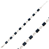 Sparkling Cubic Zirconia Full Eternity Bracelet - Bold Statement