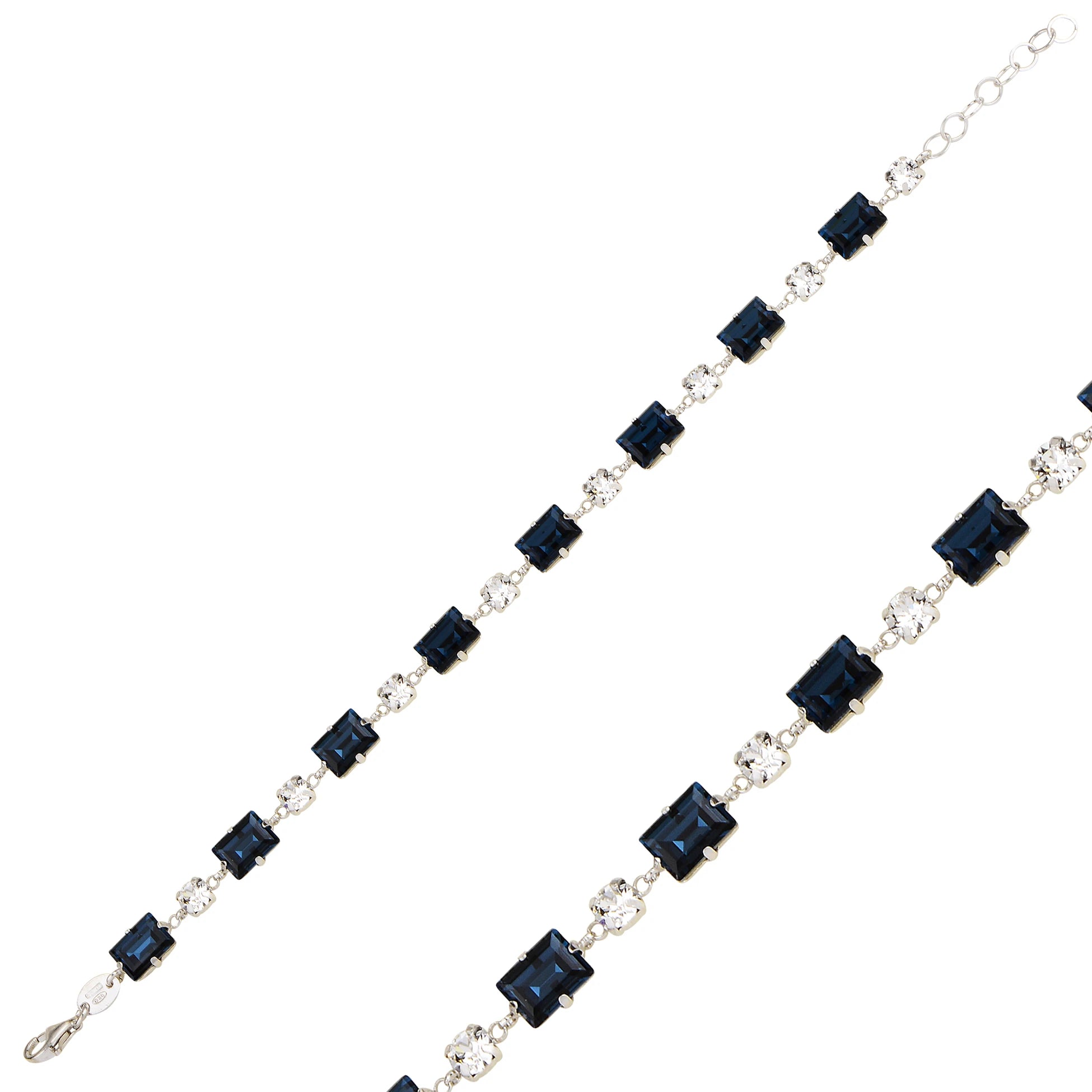 Sparkling Cubic Zirconia Full Eternity Bracelet - Bold Statement