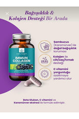 Immun Collagen Sambucus - 30 Tablets with Glutathione & Multivitamins - TryAladdin