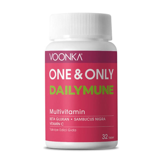 Immune Support Multivitamin - Elderberry & Beta Glucan Tablets - TryAladdin
