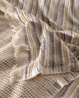 Indigo Blue Queen Size Bedspread Coverlet - TryAladdin