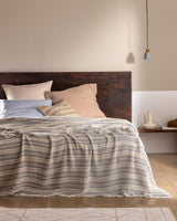 Indigo Blue Queen Size Bedspread Coverlet - TryAladdin