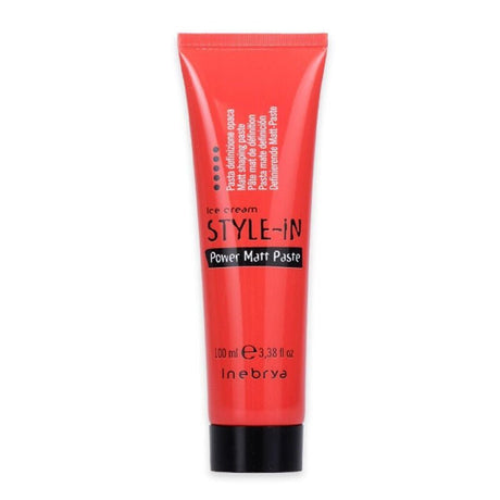 Inebrya Ice Cream Style - In Matt Shaping Paste 100 ml - TryAladdin
