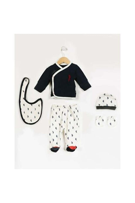 Infant Boys 5 - Piece Bodysuit Set - Retail Pack - TryAladdin