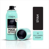 Instant Root Touch Up Spray - Black, 75ml - TryAladdin