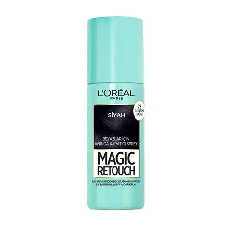 Instant Root Touch Up Spray - Black, 75ml - TryAladdin