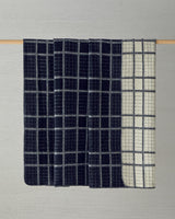 Premium Black Striped Cotton Blanket - Single Bed Comfort