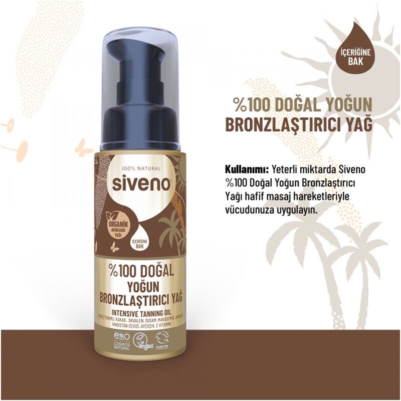 Intensive Bronzing Oil - Natural Glow with Carrot & Avocado Oils - TryAladdin