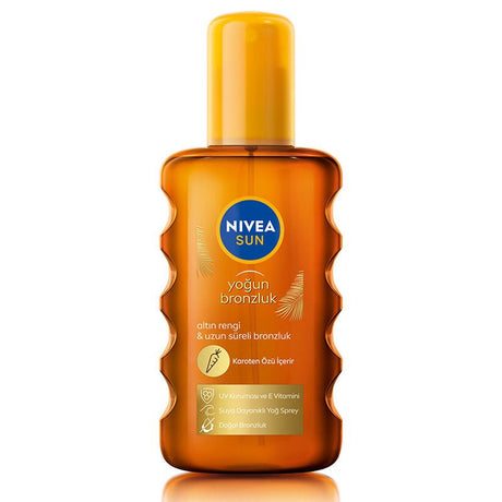 Intensive Bronzing Sun Oil Spray - Golden Glow with Carrot Extract SPF6 - TryAladdin