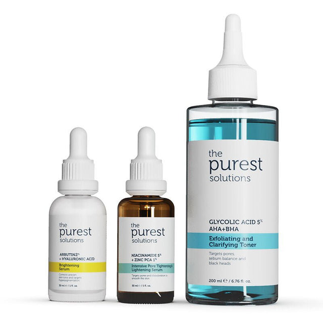 Intensive Skincare Set for Uneven Skin Tone & Texture - TryAladdin