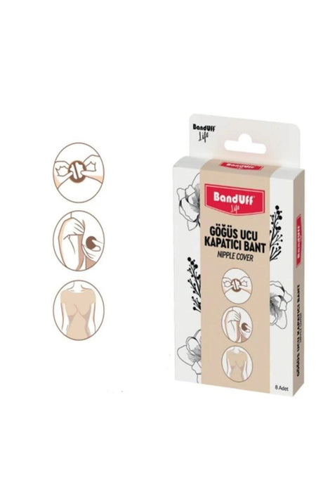 Invisible Adhesive Nipple Covers - 8 Count - TryAladdin
