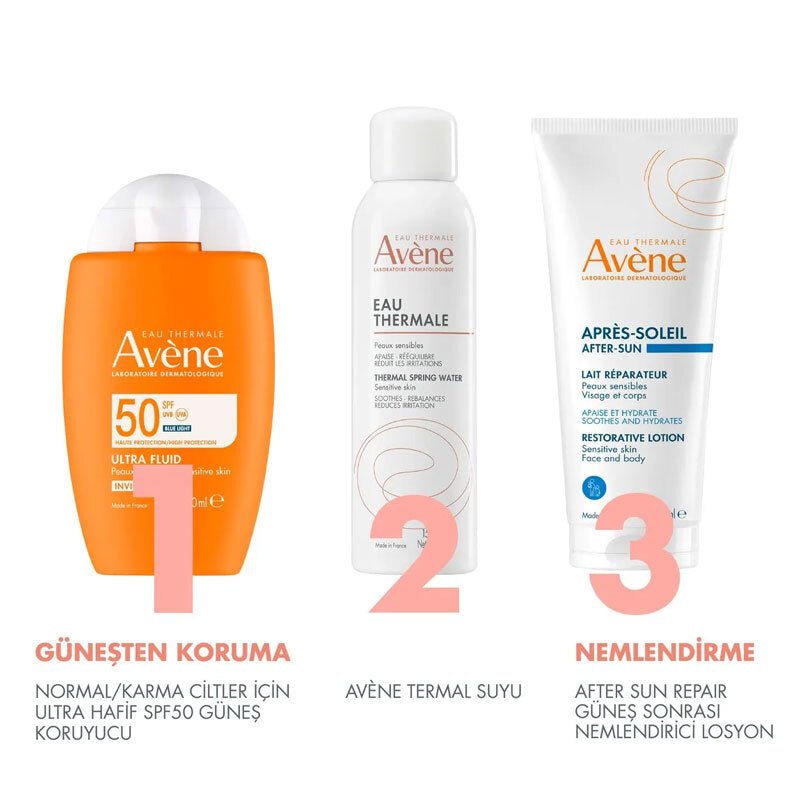 Invisible SPF50+ Ultra Fluid Sunscreen for Normal & Combination Skin - TryAladdin