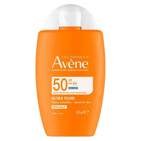 Invisible SPF50+ Ultra Fluid Sunscreen for Normal & Combination Skin - TryAladdin