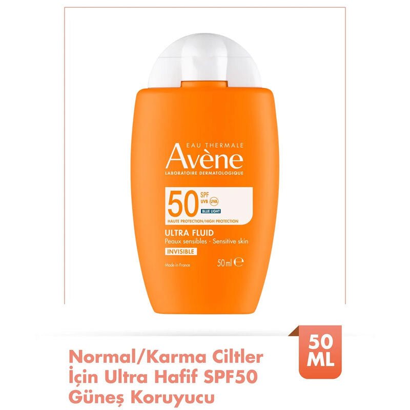 Invisible SPF50+ Ultra Fluid Sunscreen for Normal & Combination Skin - TryAladdin