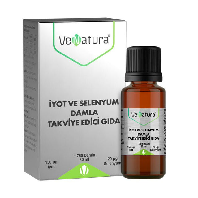 Iodine & Selenium Liquid Drops - Essential Daily Mineral Support - TryAladdin
