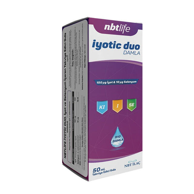 Iodine & Selenium Supplement - Essential Mineral Drops - TryAladdin