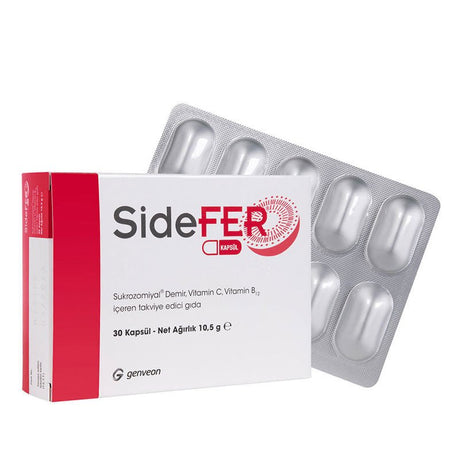 Iron, Vitamin C & B12 Complex - Energy & Immunity Support Capsules - TryAladdin