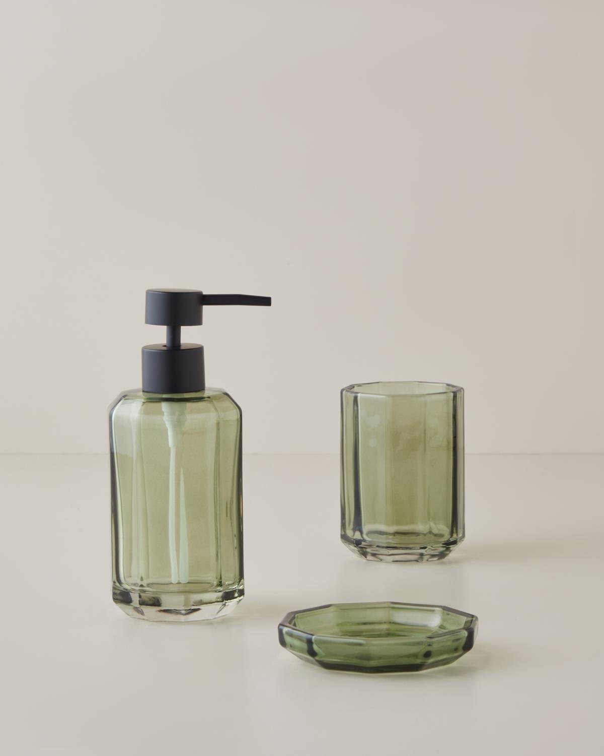 Premium Bathroom Vanity Set   Emerald Green 3 Piece