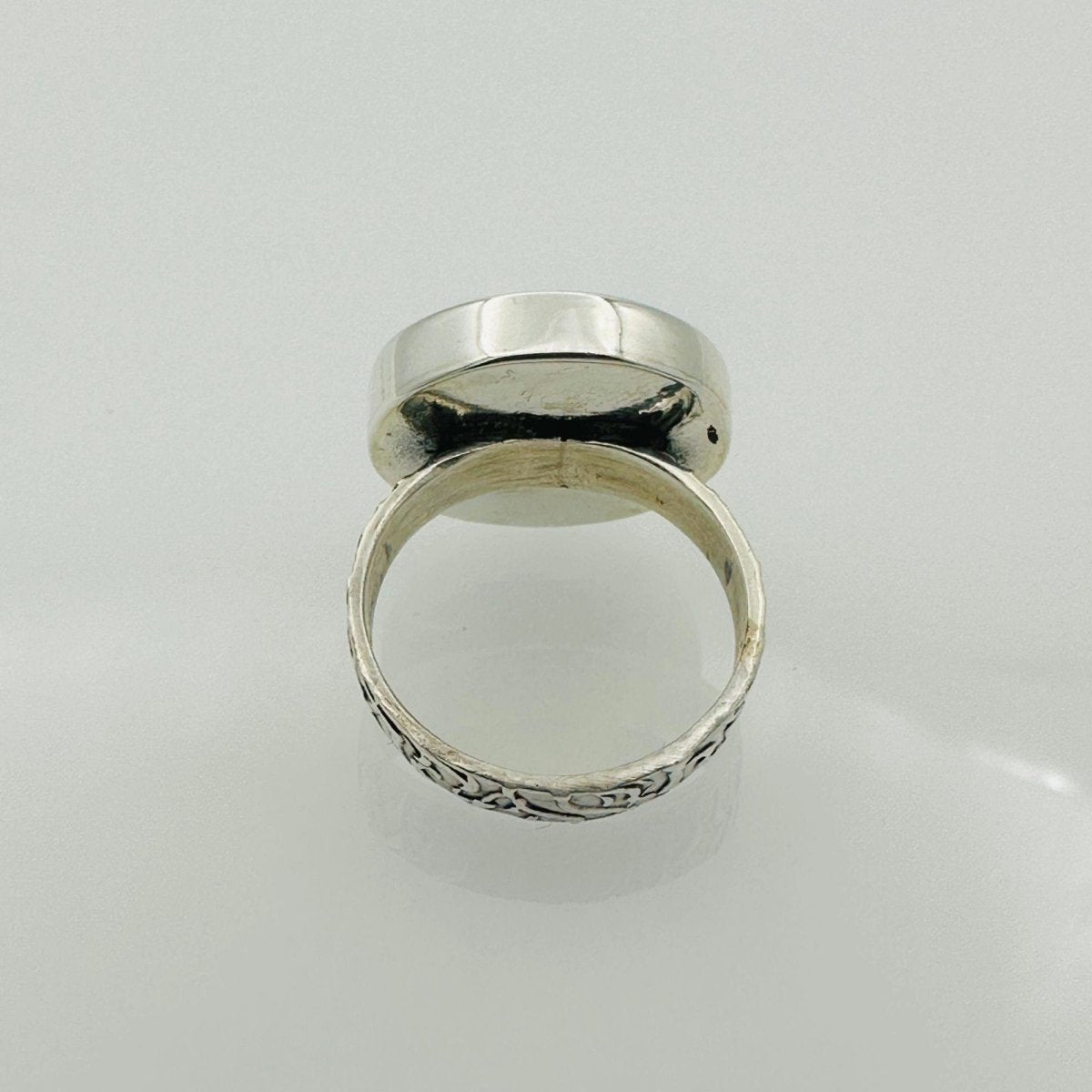 Islamic Design Men's Silver Ring