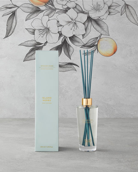 Professional-Grade Island Herbs Reed Diffuser - Premium Home Fragrance Solution