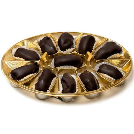 Istanbul Hurma Premium Dark Chocolate Covered Almond Dates - TryAladdin