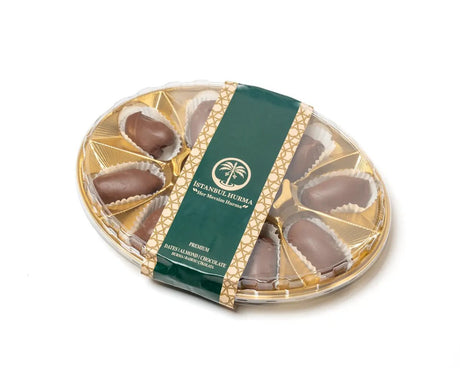 Istanbul Hurma Premium Milk Chocolate Covered Almond Dates - TryAladdin