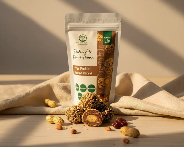 Istanbul Hurma Premium Peanut Date Energy Bites - TryAladdin