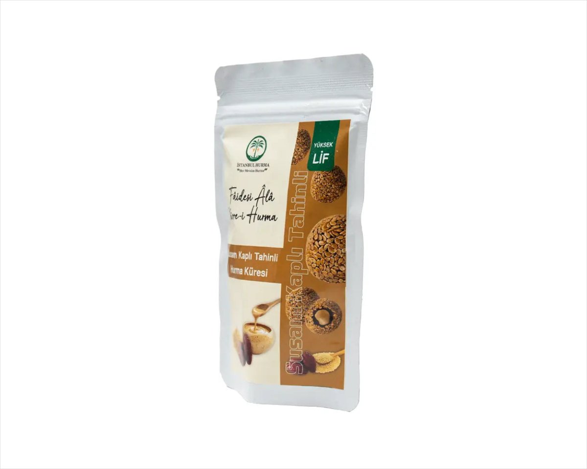 Istanbul Hurma Premium Sesame Tahini Date Bites - TryAladdin