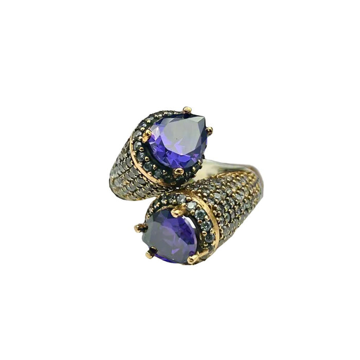 Istanbul Jewelry | Amethyst Turkish Design Handmade Silver Ring