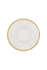 Istanbul Porselen Buse Design Premium Porcelain Turkish Coffee Cup Set - 6 Piece - TryAladdin