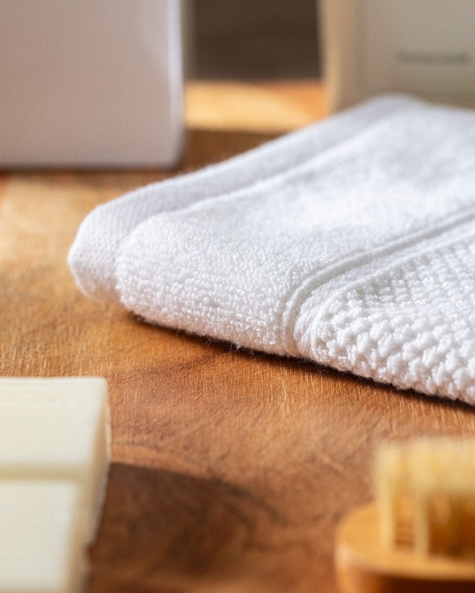 Jacquard 100% Cotton Hand Towel Set - 2 Pack, Soft & Absorbent - TryAladdin