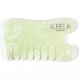Jade Comb Gua Sha Facial Massage Stone - TryAladdin
