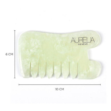 Jade Comb Gua Sha Facial Massage Stone - TryAladdin