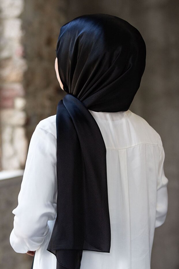 Jan Jan Black Chiffon Shawl for Elegant Daily & Special Occasions - TryAladdin