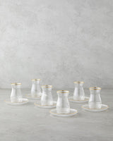 Elegant-12-Piece-6-Serving-Gold-Accent-Tea-Set