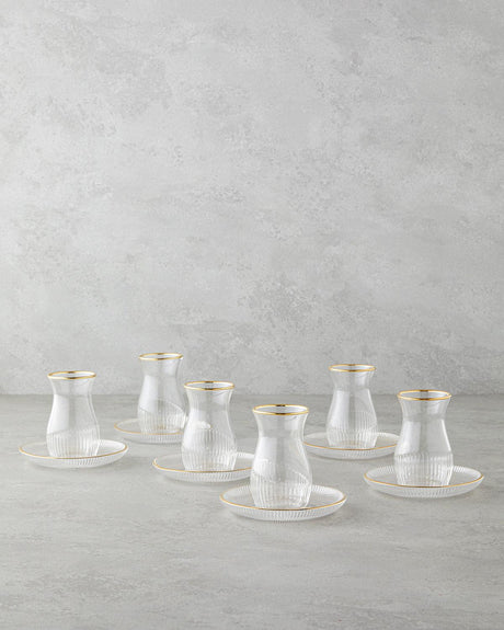 Elegant-12-Piece-6-Serving-Gold-Accent-Tea-Set