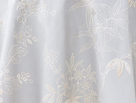 Jannie Grey PVC Wipeable Tablecloth - 140 cm - TryAladdin