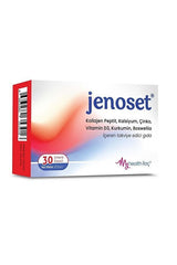 Jenoset Collagen Peptide Calcium Supplement - 30 Enteric Capsules - TryAladdin