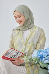 Jersey Shawl - Pale Green, Soft & Flexible - TryAladdin