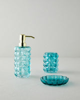 Premium Home Bathroom Accessory Set 3 Piece Green