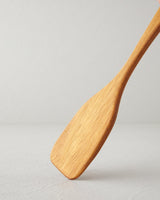 Professional Iroko Wood Double Serving Utensil Set Brown